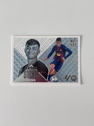 Cromo Extra Sticker Pedri Panini Liga 2023-24
