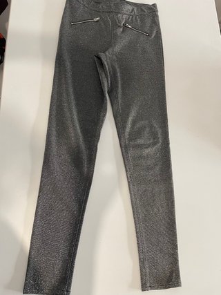 Pantalón tipo malla brillante