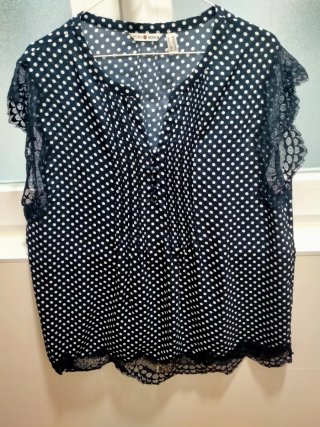 Blusa de Lunares Punto Roma