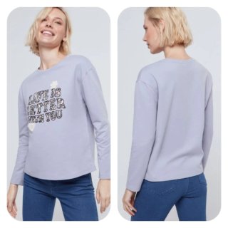 Sudadera t L Milano Azul Talla L
