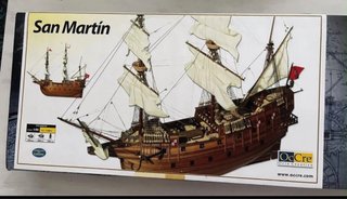 Maqueta Barco Galeón San Martín de Occre