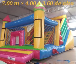 Castillo Hinchable 7x4x3.60m