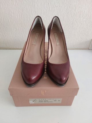 Zapatos de tacón Pura López rojos Talla 35