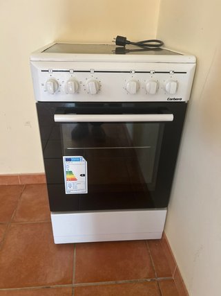 Cocina Eléctrica Corberó Blanca