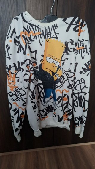 Camiseta manga larga Bart Simpson