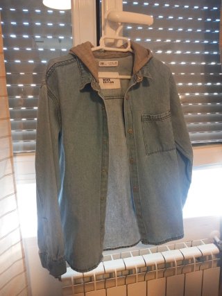 Chaqueta Vaquera con Capucha Talla 11-12
