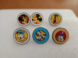 pin lote 6 pins disney