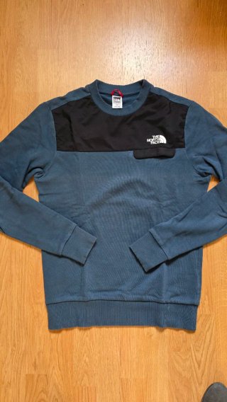 Sudadera The North Face Azul y Negra