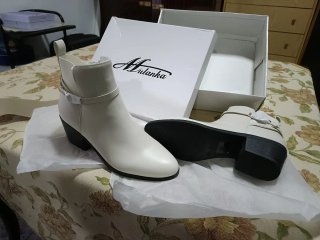 Botines Blancos Mulanka Talla 40