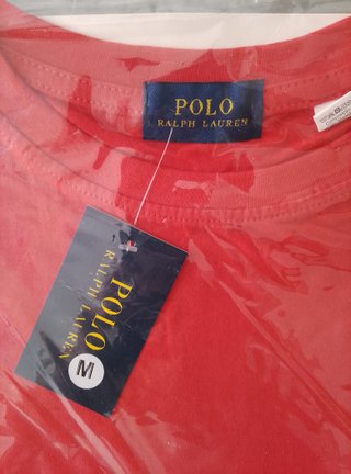 Camiseta Polo Ralph Lauren Roja Talla M