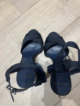 Sandalias Mango Azul Marino Talla 41