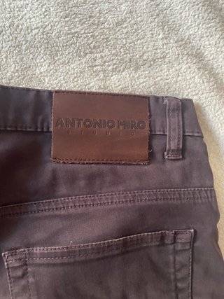 Pantalón Antonio Miro Marrón