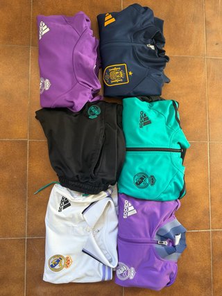 Lote Ropa Fútbol Adidas Real Madrid y España