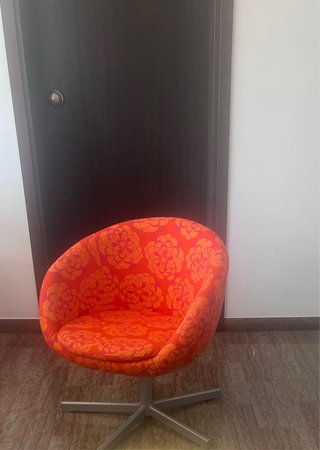 Sedia girevole IKEA Skruvsta arancione