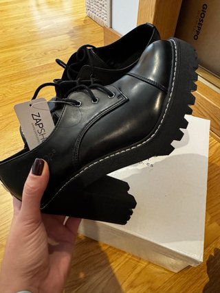 Zapatos Oxford Zapshop con tacón
