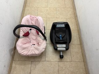 Maxi-Cosi con Base Isofix y Adaptador