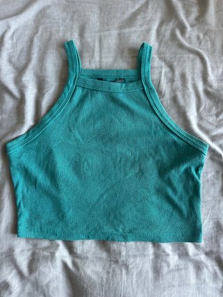 Top Verde Agua Talla S