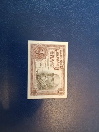 Billete de 1 Peseta de 1953