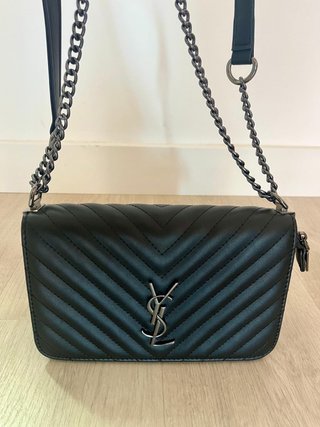 Bolso tipo YSL negro