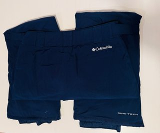 Pantalón de Esquí Columbia Azul Talla S