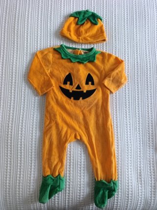 Disfraz de Calabaza bebe 12 meses