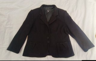 Americana Negra Mujer Talla 50