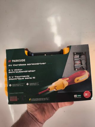 Destornillador a batería Parkside 4V