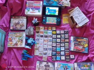 New 2DS XL con 61 juegos