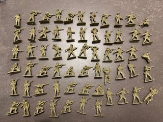 Lotto 55 Soldatini Paracadutisti Airfix Anni 70