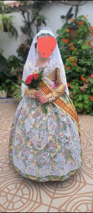 Traje de Fallera Infantil