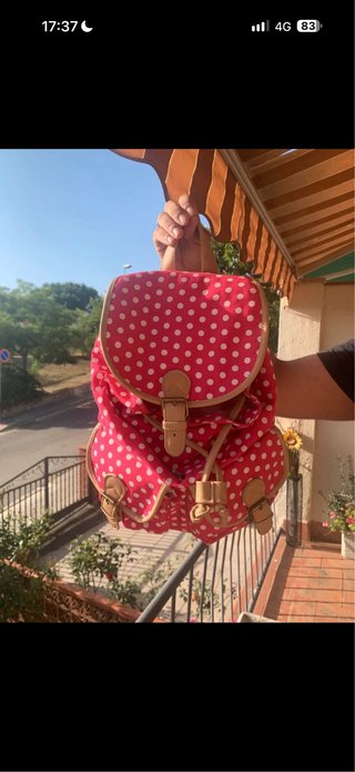 Mochila Fucsia de Topos