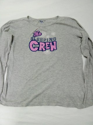 Camiseta de pijama Tex gris