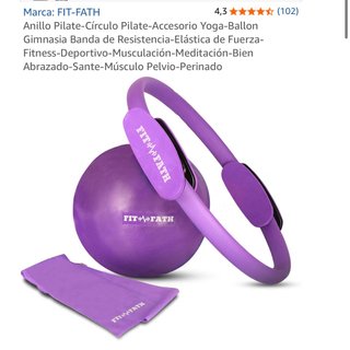 Pilates Anillo Balón y Banda de Resistencia