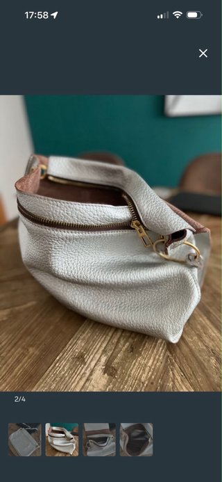 Bolso Bimba y Lola Plateado