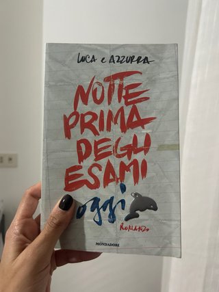 Notte prima degli esami oggi