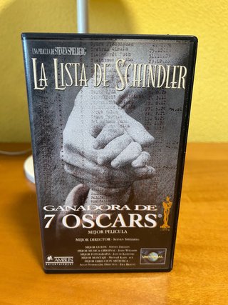 VHS La Lista de Schindler