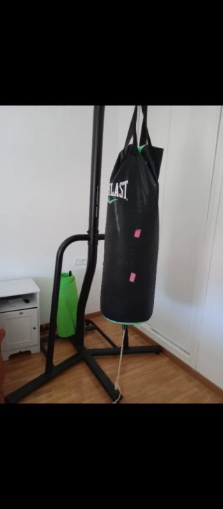 Saco de Boxeo Everlast con Soporte