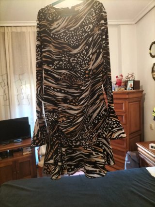 Vestido Estampado Animal Print