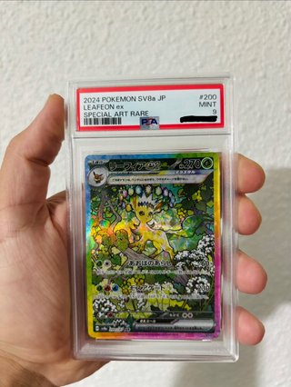 Carta Leafeon Ex PSA 9🇯🇵