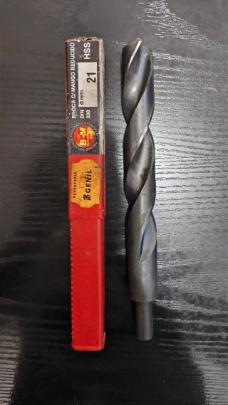 Broca de Mango Reducido 21 mm Blue-Master