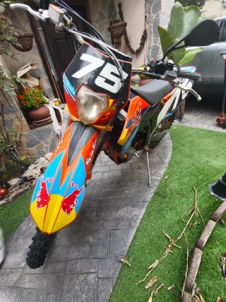 Moto Enduro KTM 450