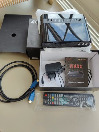 Receptor Satélite Viark Droi 4K