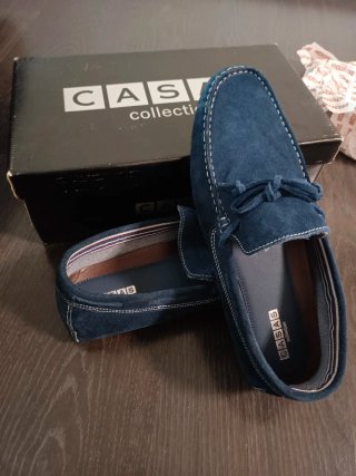 Mocasines Hombre Casas Azules