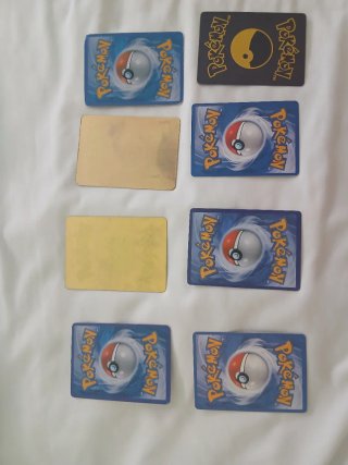 Lote de 8 Cartas Pokémon