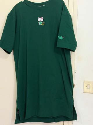 Vestido Hello Kitty x Adidas Verde