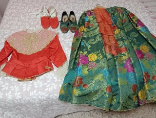 Traje de fallera completo