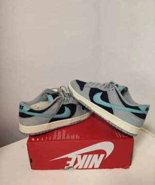T46 Nike Dunk Low Retro PRM azules