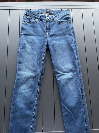 Pantalones Vaqueros Lee Azul Talla M