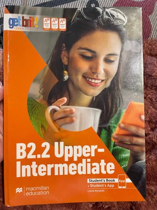 Libro escuela de idiomas Getbrit nivel B2.2