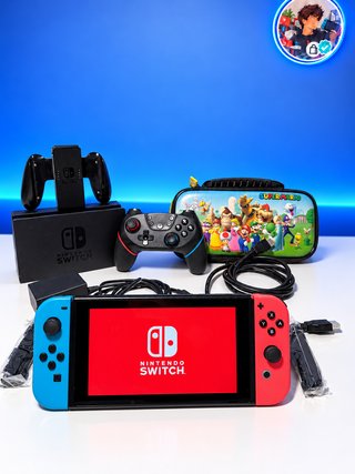 ¡LOTE! Nintendo Switch + accesorios